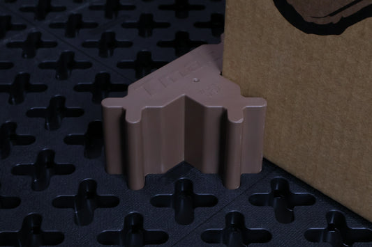 TMAT Tight-fit Stout Stationary Blockers - Brown (2-Pack)
