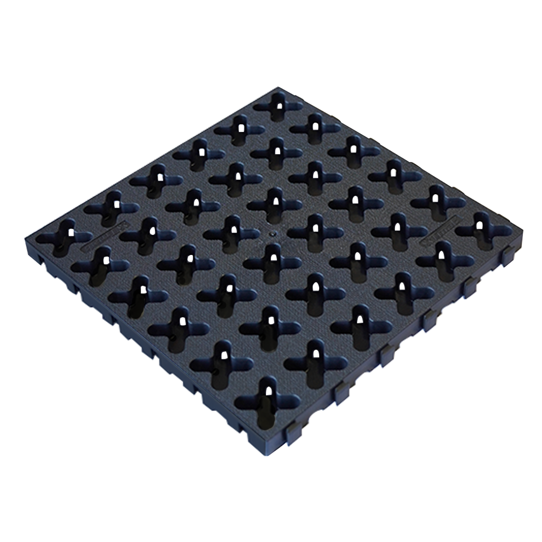 TMAT Interlocking Panel 30.5 x 30.5 cm | With Drainage System - Six Connectors (Single Panel)