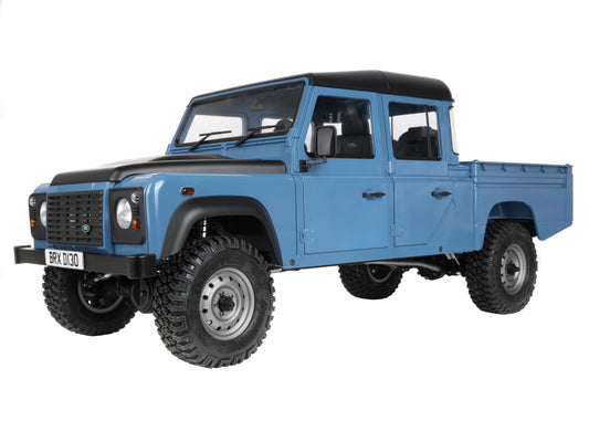 Land Rover Defender 130 – fits the TMAT slide-out truck bed mat