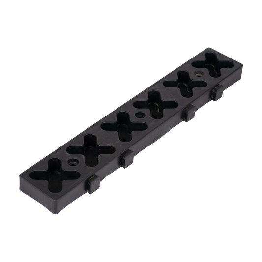 TMAT Interlocking Strips 30.5 x 5 cm | Non-Draining Strips - Four Connectors (Set of 2)