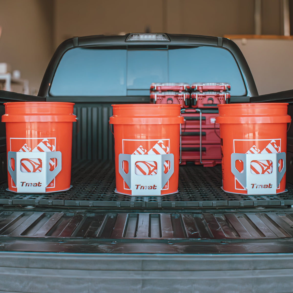 TMAT 20L Bucket Holder with TMAT Anchors - Orange – view 4