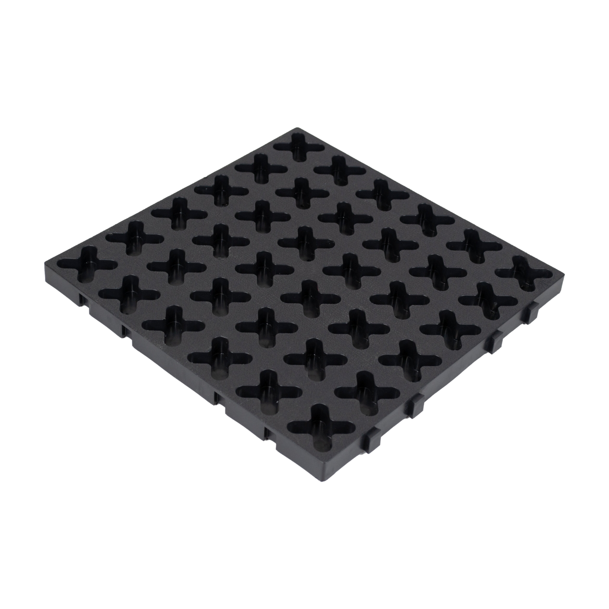 TMAT Interlocking Panel 30.5 x 30.5 cm | Non-Draining Panel - Four Connectors (Single Panel)