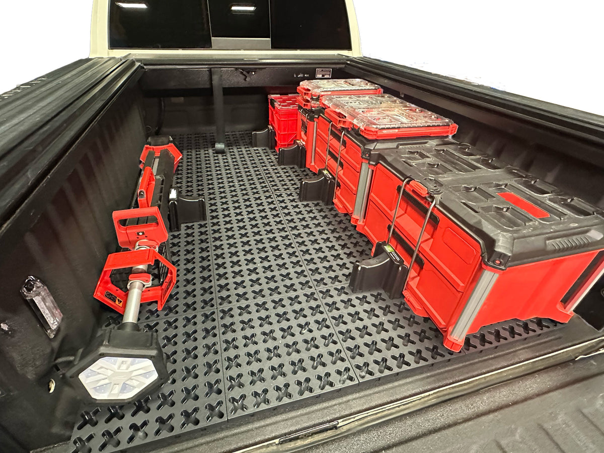 TMAT Interlocking Panel 30.5 x 30.5 cm | Non-Draining Panel - Four Connectors (Single Panel)