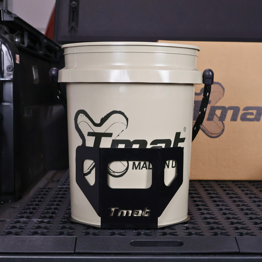 TMAT 20L Bucket Holder with TMAT Anchors  - Black